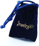 JewelryWe Herren Kette Edelstahl Biker Königskette Panzerkette Silber Halskette