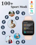 [Brand] Sportuhr Damen Herren – Smartuhr mit Anruf Funktion & Fitness Tracker