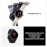 Garmin Vivoactive 5 - GPS Smartuhr mit AMOLED Display & Gesundheitsfunktionen