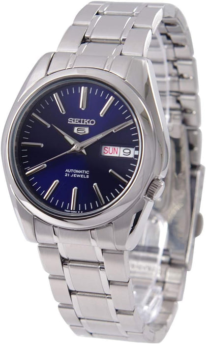 Seiko Herrenuhr SNKL43K1 – Blaues Zifferblatt
