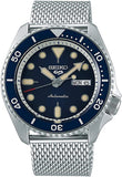 Seiko 5 Sports SRPD71K1 Automatik Uhr – Herrenuhr mit blauem Zifferblatt