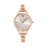 Emporio Armani Damen Uhr Edelstahl Roségold
