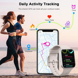 StellarFit X500 Smartuhr Damen Herren – Fitnessuhr mit Herzfrequenz & GPS