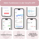 Gydom IDW19 Smartuhr Damen mit Alexa & Telefonfunktion – Fitnessuhr Rot