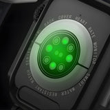 Smartwatch Damen Herren mit Telefonfunktion 1.83 Zoll Touchscreen Fitnessuhr Wasserdicht Mit Schrittzähler Pulsmesser Schlafmonitor Sportmodi Armbanduhr für Android Schwarz