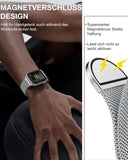 OULUOQI Apple Watch Armband Damen Herren | Edelstahl Metall Band Serie 1-11