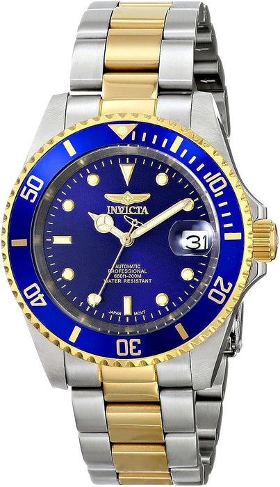 Invicta Pro Diver Automatik Herrenuhr blau