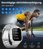 StellarView X500 Smartuhr Herren mit Telefonfunktion & Fitness Tracking