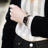 MoKo Edelstahl Armband für Apple Watch Ultra 3/2/1, Serie 9/8/7/6/5/4/3/2/1 & SE