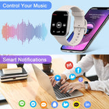 StellarFit X500 Smartuhr Damen Herren – Fitnessuhr mit Herzfrequenz & GPS