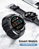 XYZ Smartuhr Herren mit Anruf Funktion & Fitness Tracker – Wasserdicht & Bluetooth