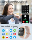 [Brand] Sportuhr Damen Herren – Smartuhr mit Anruf Funktion & Fitness Tracker