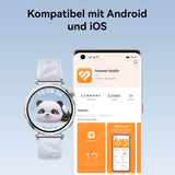 HUAWEI WATCH GT 5 41mm Schwarz + FreeBuds 5i Weiß – Smartuhr für Fitness & Gesundheit