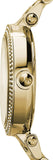 Michael Kors Damen Uhr Parker – Gold Edelstahl & Champagner Zifferblatt