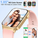 GloryFit Damen Smartuhr Rosegold – Fitness-Tracker