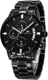 Megalith Herren Militär Chronograph Uhr – Wasserdicht & Elegant