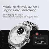 Withings ScanWatch Nova Brilliant - Ihre Hybrid Smartuhr für Herzgesundheit & Fitness