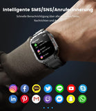 StellarView X500 Smartuhr Herren mit Telefonfunktion & Fitness Tracking