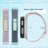 Polyjoy Xplora X6 Armbänder – 2 Stück Kinder Smartuhr Bänder, Weiche Nylon Ersatzbänder
