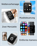 [Brand] Sportuhr Damen Herren – Smartuhr mit Anruf Funktion & Fitness Tracker
