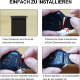 ZOSKVEE Smartuhr Armband 22mm – Ersatzarmband für Herren & Damen – Silikon & Edelstahl