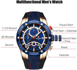 Reward Herren Sportuhr mit Chronograph – Quarzwerk & Silikonarmband