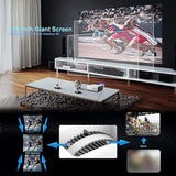 XYZ Projektor 1080P Mini Beamer 7500 Lumen WiFi Full HD Heimkino