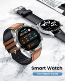 XYZ Smartuhr Herren mit Anruf Funktion & Fitness Tracker – Wasserdicht & Bluetooth