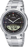 Casio AW-80D Herrenuhr – Analoge & Digitale Funktionen, Telememo & Timer