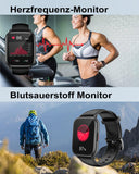 [Brand] Sportuhr Damen Herren – Smartuhr mit Anruf Funktion & Fitness Tracker