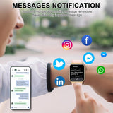 T50 Smartuhr: Fitnessuhr mit Anruf Funktion, Puls, Schlaf & Sport Modi