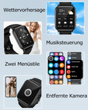[Brand] Sportuhr Damen Herren – Smartuhr mit Anruf Funktion & Fitness Tracker