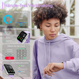 Aeac IDW19 Smartuhr Damen mit Alexa, Telefonfunktion & Gesundheitsüberwachung