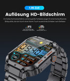 StellarView X500 Smartuhr Herren mit Telefonfunktion & Fitness Tracking