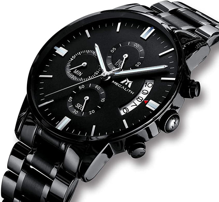 [Brand Name] Herren Chronograph Uhr – Wasserdicht & Militär Design