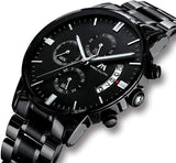 [Brand Name] Herren Chronograph Uhr – Wasserdicht & Militär Design