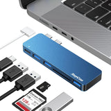 RayCue USB-C Hub Adapter – MacBook Pro/Air Thunderbolt 3