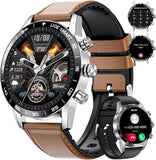 XYZ Smartuhr Herren mit Anruf Funktion & Fitness Tracker – Wasserdicht & Bluetooth