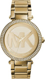 Michael Kors Damen Uhr Parker Gold Edelstahl