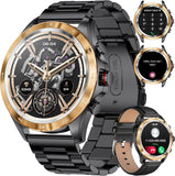 XYZ Smartuhr Herren mit Anruf Funktion & Fitness Tracker – Wasserdicht & Bluetooth