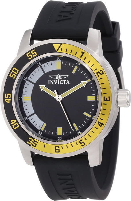 Invicta Herrenuhr 12846 – Quarz Uhr mit Edelstahl
