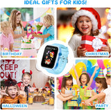 OKYUK T45 Kinder Smartuhr mit 4G, GPS & SOS – Blau