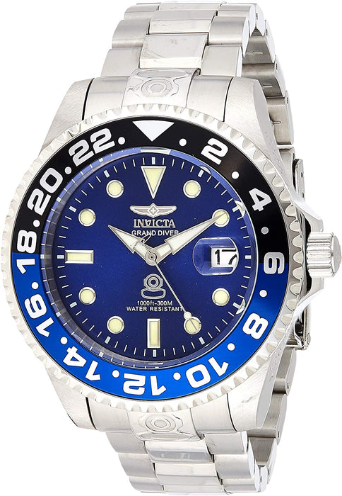 Invicta Grand Diver Automatik Herrenuhr Edelstahl