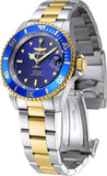 Invicta Pro Diver Automatik Herrenuhr - Edelstahl Blau 40mm