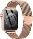 OULUOQI Apple Watch Armband Edelstahl – Damen Herren