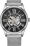 Stuhrling Herrenuhr Automatik Mesh-Armband