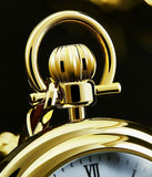 Stuhrling Original 6053.33333 Taschenuhr – Mechanische Herrenuhr mit Vergoldung