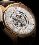 Stuhrling Atrium Herren Automatik Uhr mit Skelett-Design