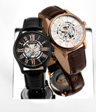 Stuhrling Atrium Herren Automatik Uhr mit Skelett-Design