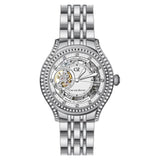 Carl von Zeyten Damen Automatik Uhr Seewald Edelstahl CVZ0069WHMB – Made in Germany